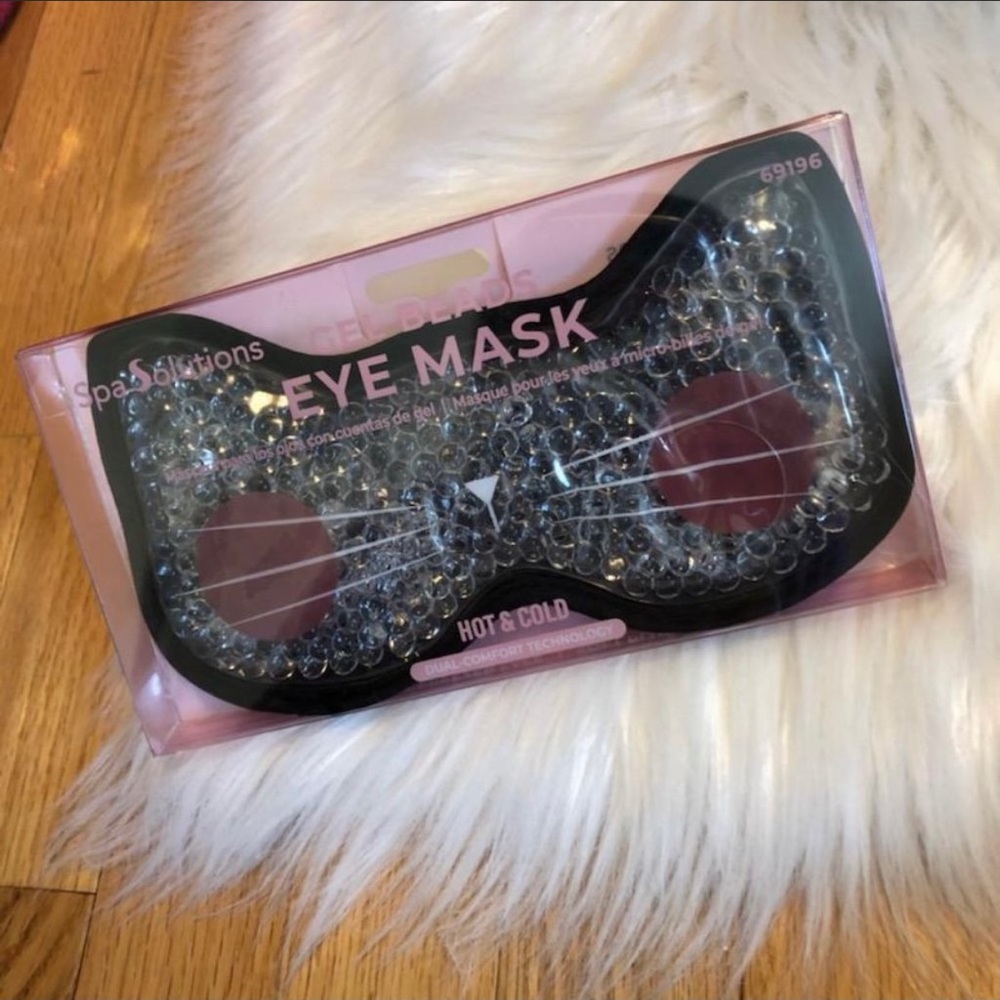 Spa Solutions Gel Beads Cat Eye Mask